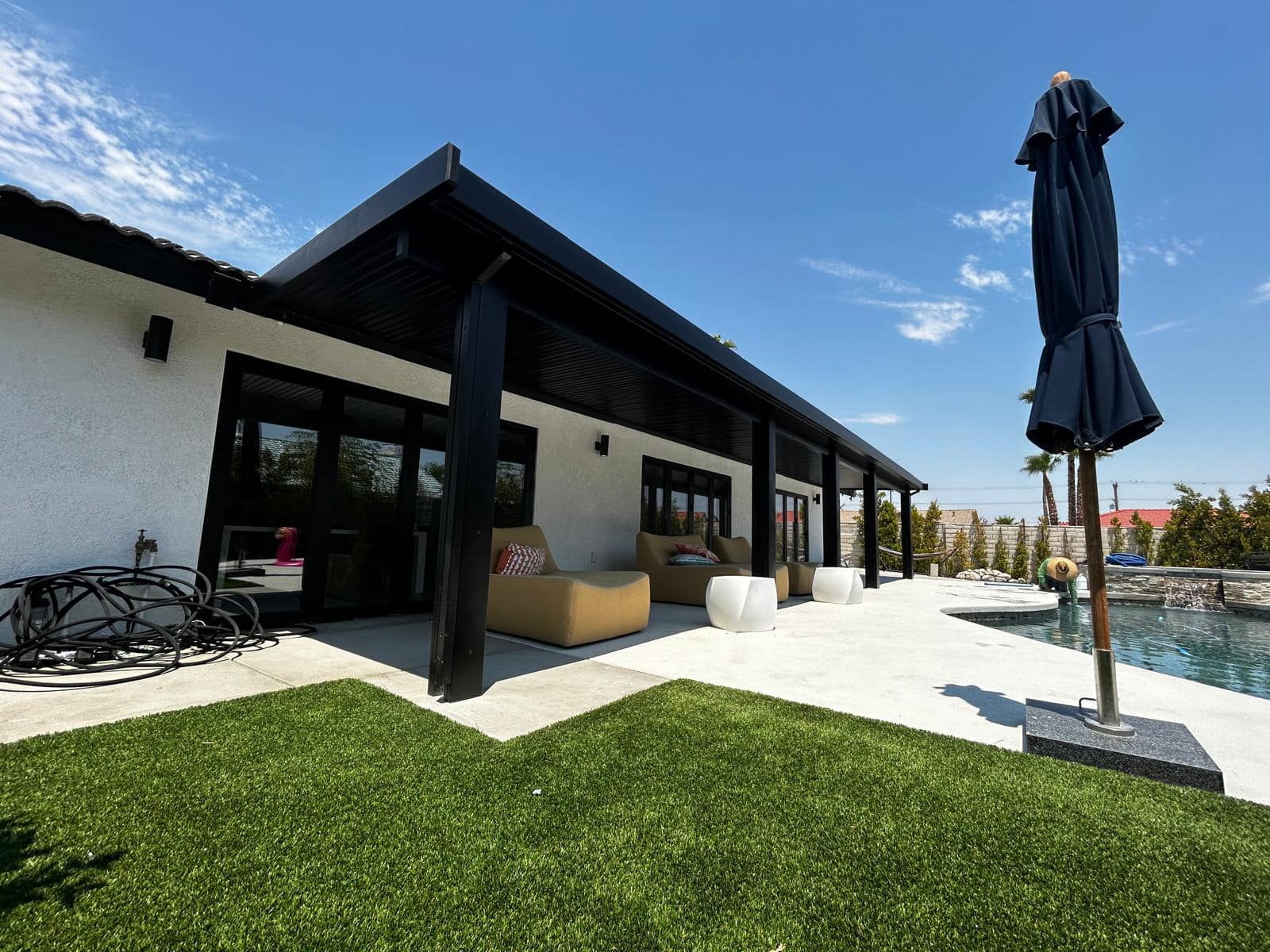 Alumawood patio cover Coachella Valley, CA